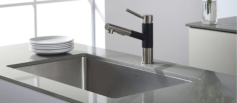 kraus khu19 pax stainless steel kitchen sink